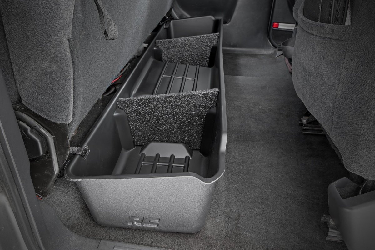 Chevrolet Silverado 3500 Under Seat Storage - Rear - Rough Country - Extended Cab - '01-'06